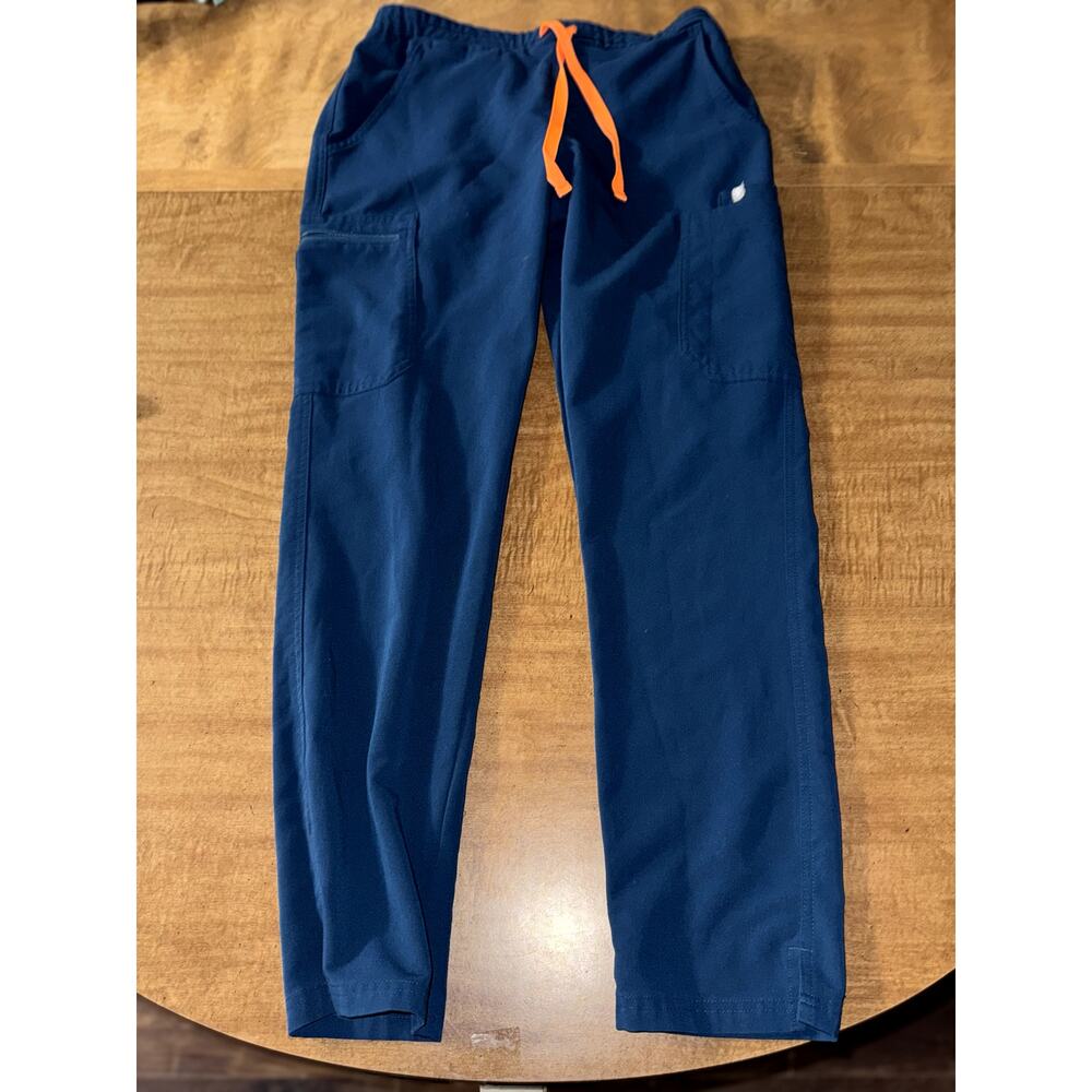 Figs Yola Skinny Scrub Pant-S-Sapphire